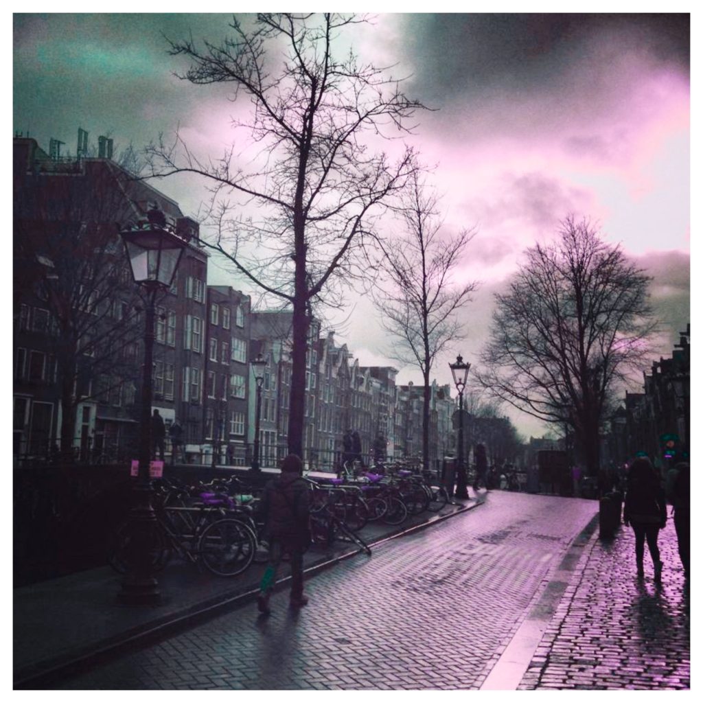 Amsterdam in pink