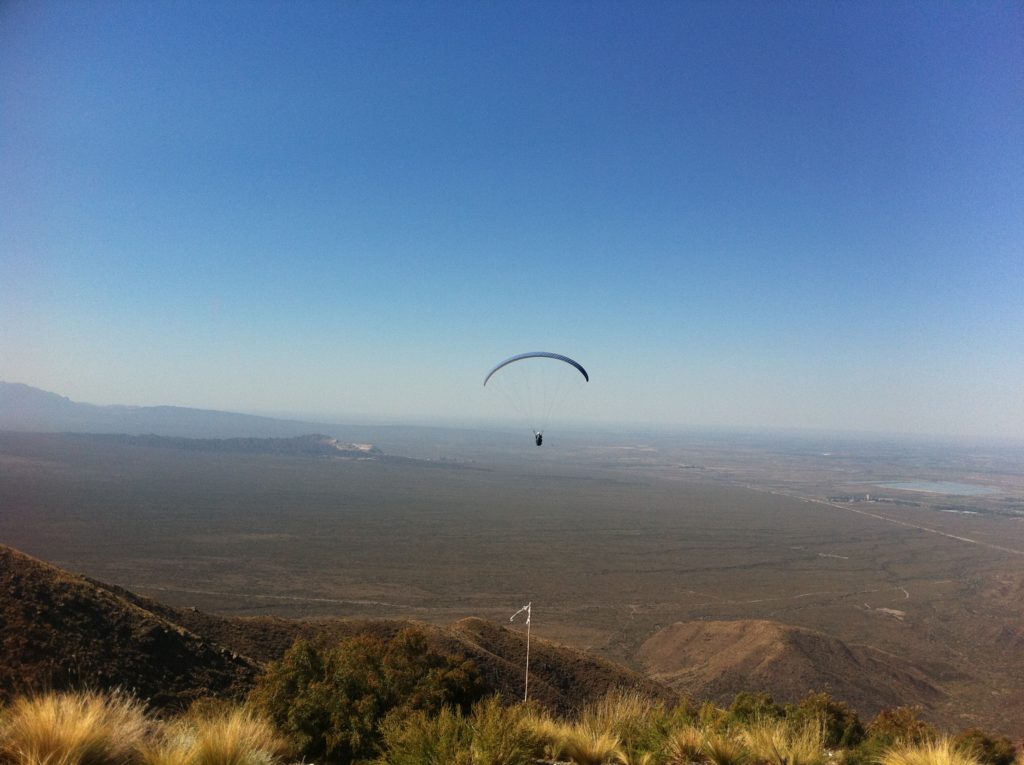 Paragliding, The Andes, Mendoza