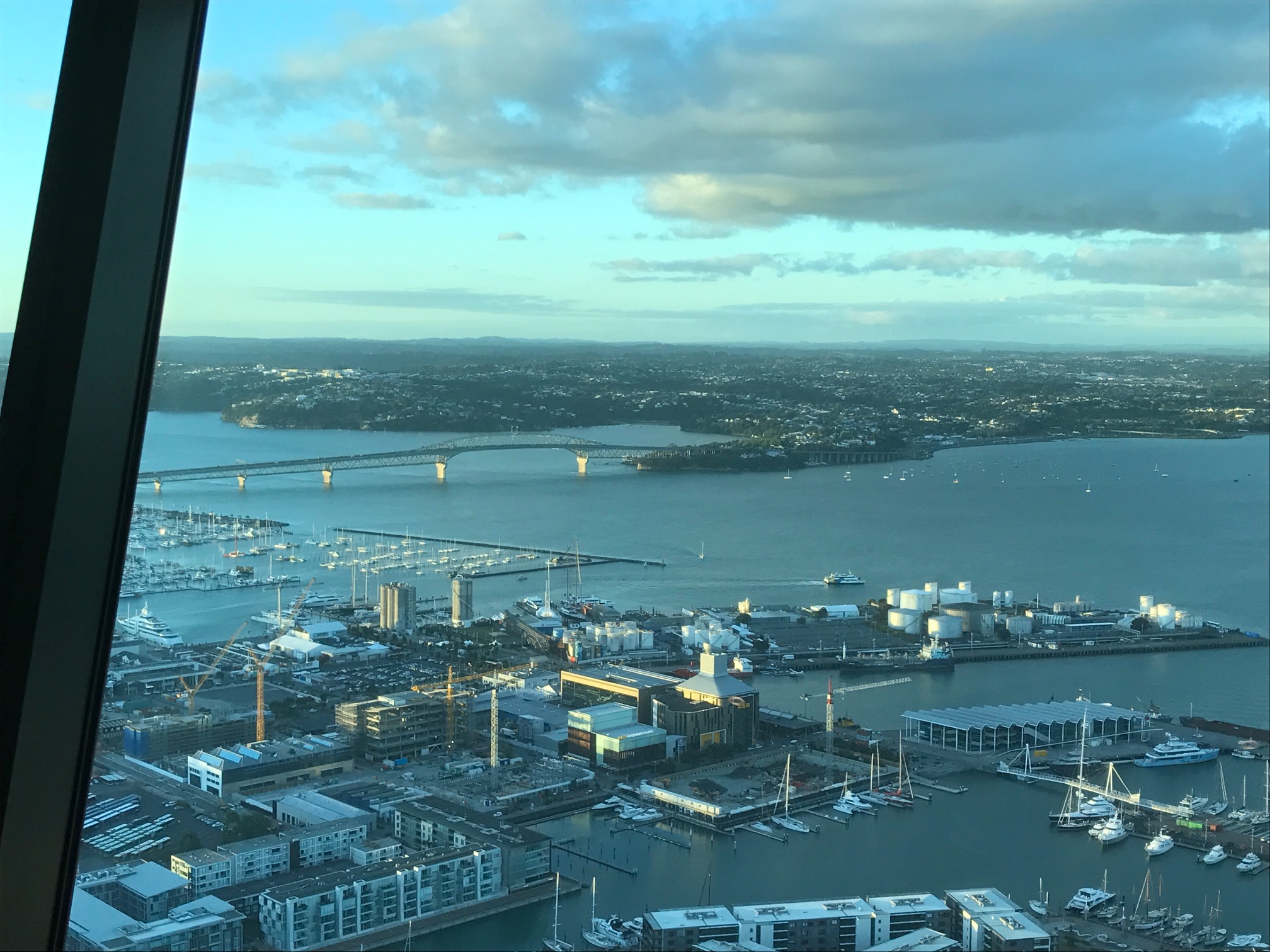 View from the Auckland Sky Tower